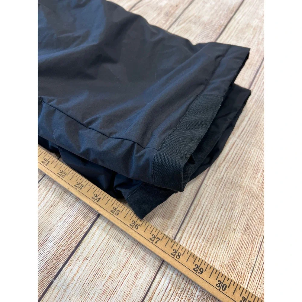 Columbia Kids Black Outgrown Insulated Snow Bibs Ski Overalls Size Large